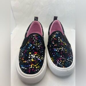 CAT & JACK Glitter slip ons.